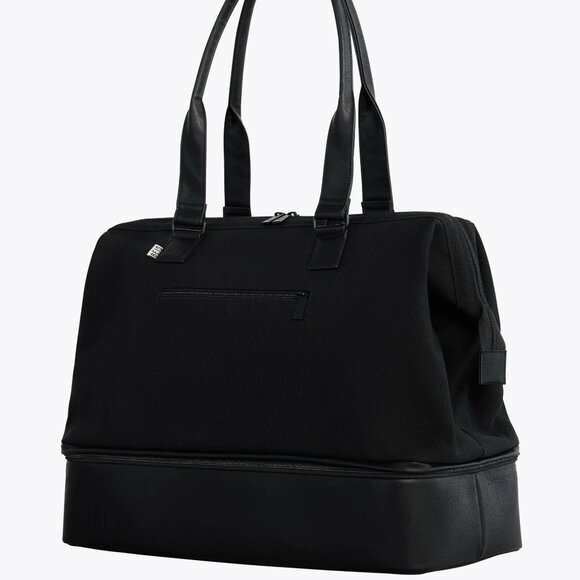 BEIS The Weekender Travel Bag in BLACK - Picture 2 of 4